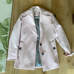 Light pink Calvin Klein coat